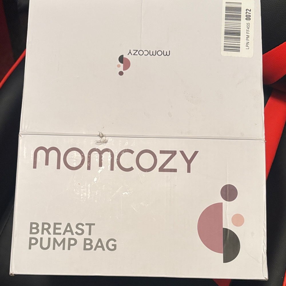Momcozy Breast Pump Bag - Pink and Black